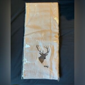 Stag bath or tea towel - brand new
